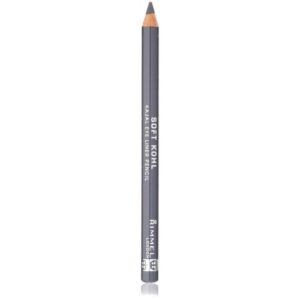 Rimmel London Soft Kohl eye liner pencil standing upright with dark gray body