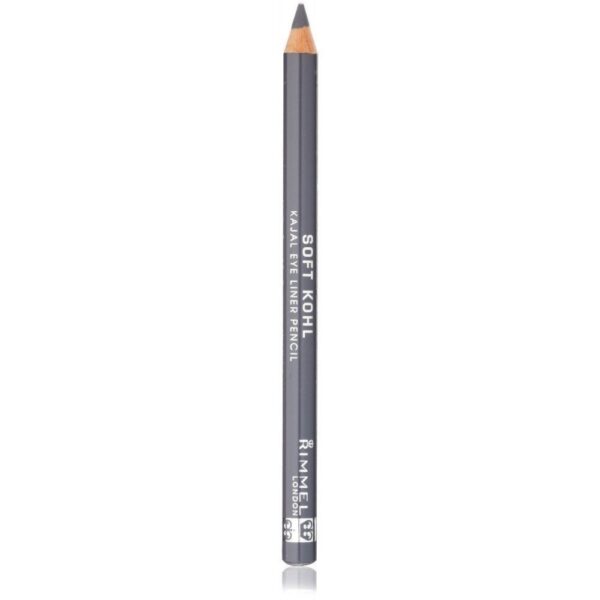Rimmel London Soft Kohl eye liner pencil standing upright with dark gray body