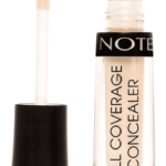  BEAUTÉNIUM Concealer bottle with wand applicator in a light shade labeled Full Coverage Concealer